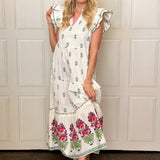 The Heirloom Flutter Maxi Dress