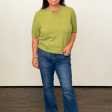 Matcha Muse Knit Top