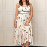 Petals In Poetry Midi Sundress