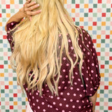 Merlot Moments Blouse