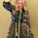 Botanic Charm Mini Dress