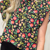 Tested & True To Florals Blouse