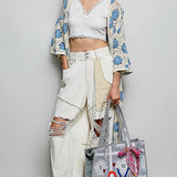 All For Love Paisley Carryall Tote Bag