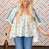 More About Denim Top