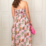 Fan of Flowers Midi Dress