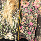 Pardon Me Patchwork Blouse