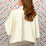 Denim Drift Poncho