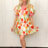 Spring Is In The Tulips Dress