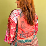 Boho Babe Mixed Print Blouse