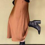 The Twirl Dot Midi Skirt