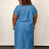 Sitting Out Here In My Denim Dress