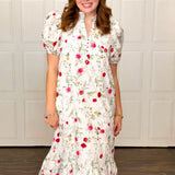 Wildflower Beauty Eyelet Maxi Dress