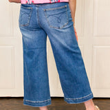 The Vintage Muse Wide Leg Crop Jean