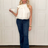 Deep Pockets Flare Jean