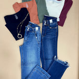 No Plain Jane Here Basic Long Sleeve Top