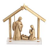 Gold Nativity Scene