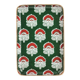 Christmas Metal Tidbit Plates