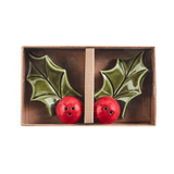 Holly Salt & Pepper Set