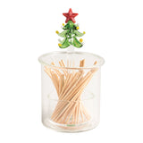 Holly Jolly Toothpick Caddy Sets