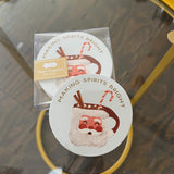 Christmas Paper Coaster Sets