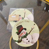 Christmas Paper Coaster Sets