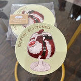 Christmas Paper Coaster Sets