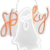 Neon Ghost Door Hanger