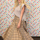 The Honky Tonk Plaid Skirt