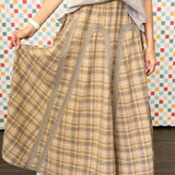 The Honky Tonk Plaid Skirt