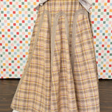 The Honky Tonk Plaid Skirt