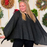 Midnight Shimmer Poncho