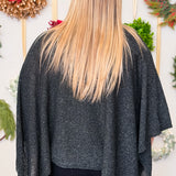 Midnight Shimmer Poncho