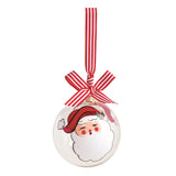 Festive Glass Ball Ornament