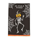 Spooky Skeleton Towel