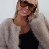 Two Faced Chunky Chain Necklace