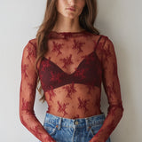 Obsessed With Lace Top