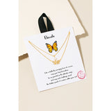 Fly High Butterfly Necklace