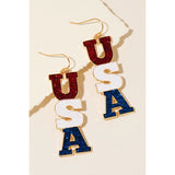 USA Dangle Earrings