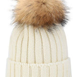 Warm Heart Pompom Beanie