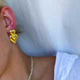 Double Heart Earrings