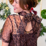 Wild Elegance Midi Dress