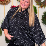 Dot Your Heart Blouse