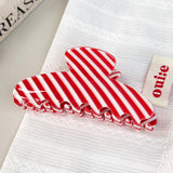 Find Joy Striped Hair Claw