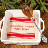 Holiday Baker & Trivet Set