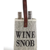 Wine Snob Double Wine Bag