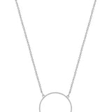 Floating Circle Necklace