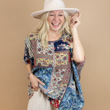 Patch It Up Mixed Print Tunic