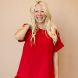 Ruffle Your Feathers Tunic