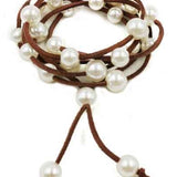 Bead & Leather Necklace